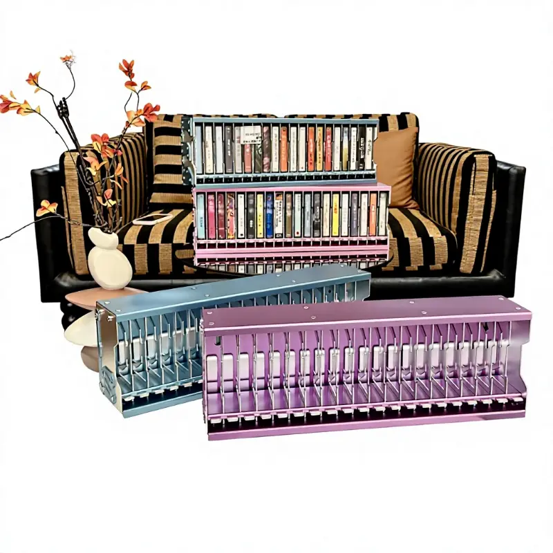 Aluminum Alloy Cassette Tape Storage Box