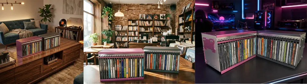 aluminum alloy CD storage racks